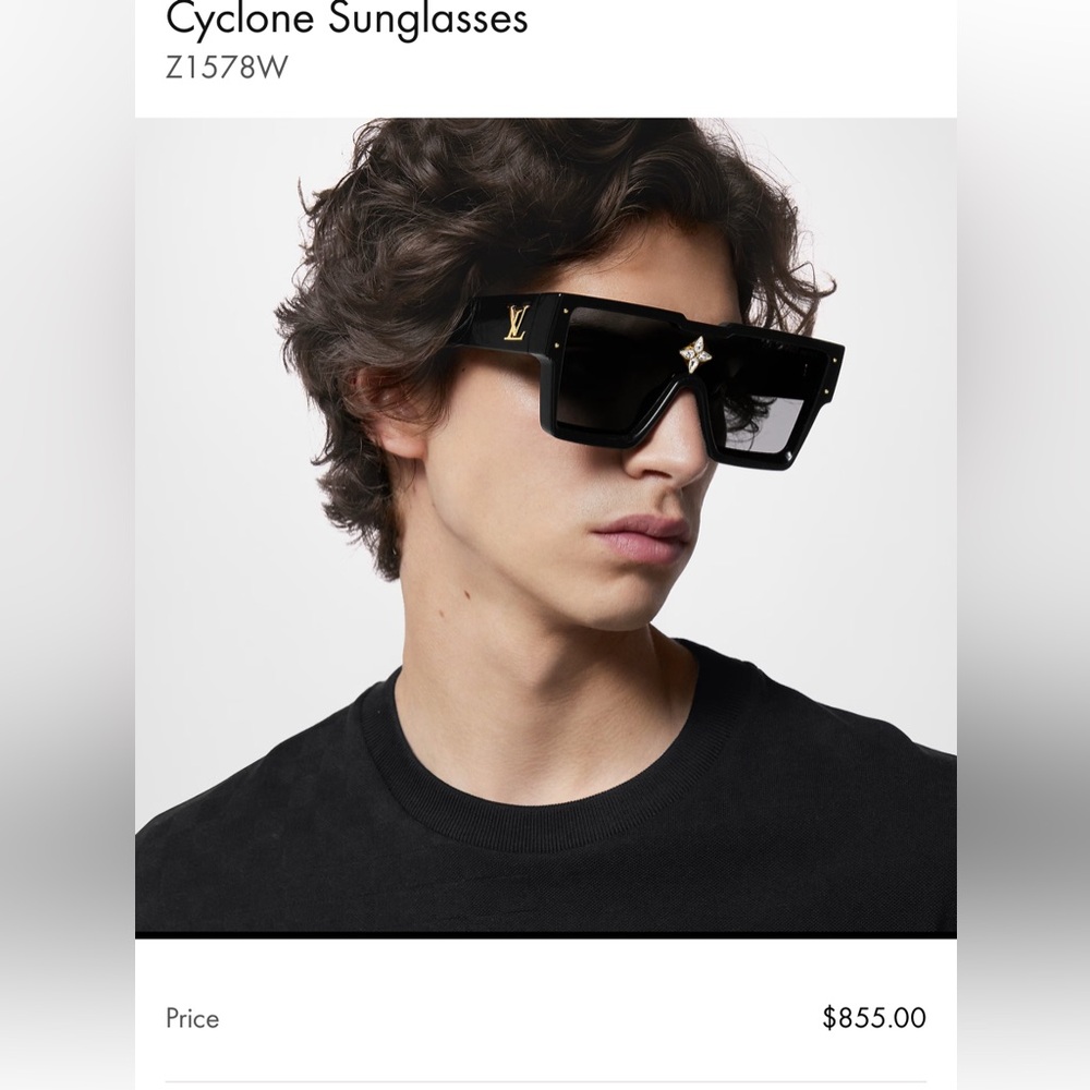 Louis Vuitton-Cyclone Sunglasses - Picture 2 of 6